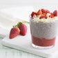 Chia Strawberry Pudding